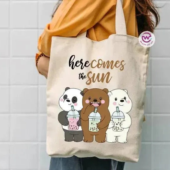 Tote Bag -Three Bears - WE PRINT