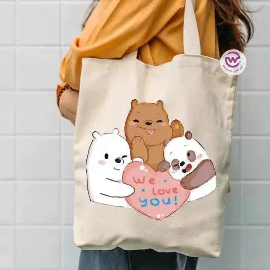 Tote Bag -Three Bears - WE PRINT