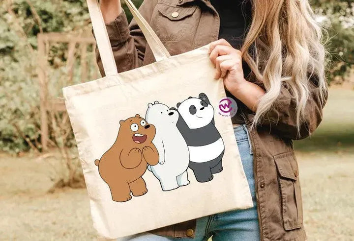 Tote Bag -Three Bears - WE PRINT