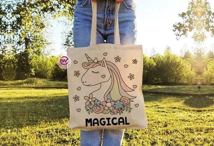 Tote Bag -Unicorn - WE PRINT