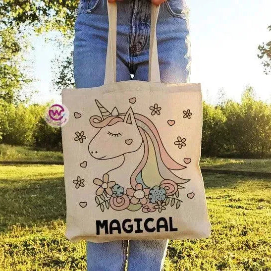 Tote Bag -Unicorn - WE PRINT