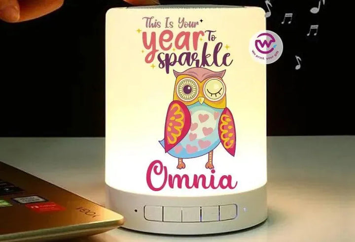 Touch-Lamp speaker- Christmas - WE PRINT