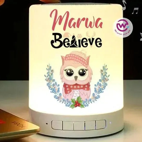 Touch-Lamp speaker- Christmas - WE PRINT