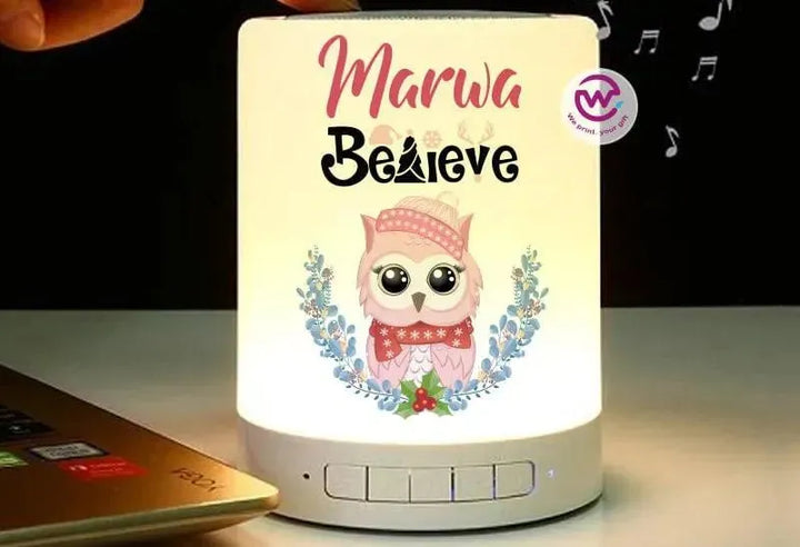 Touch-Lamp speaker- Christmas - WE PRINT