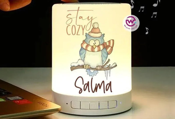 Touch-Lamp speaker- Christmas - WE PRINT