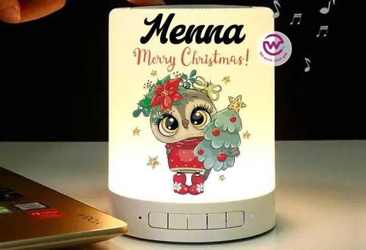 Touch-Lamp speaker- Christmas - WE PRINT