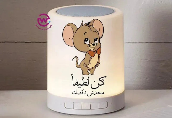 Touch-Lamp speaker- comic-B - WE PRINT