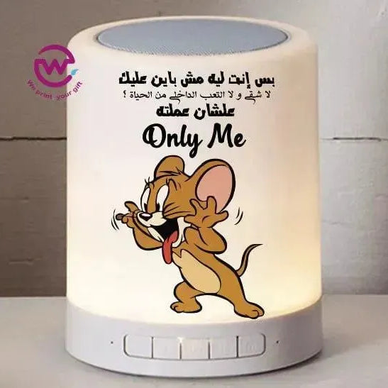 Touch-Lamp speaker- comic-B - WE PRINT