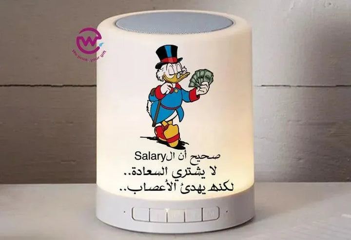 Touch-Lamp speaker- comic-B - WE PRINT