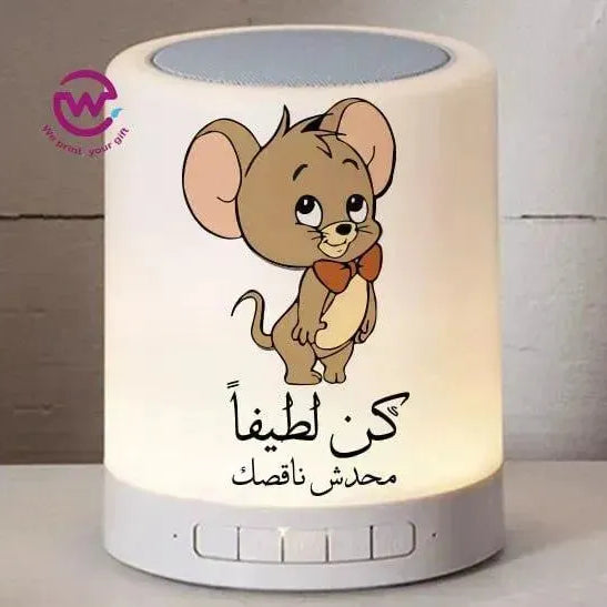 Touch-Lamp speaker- comic-B - WE PRINT