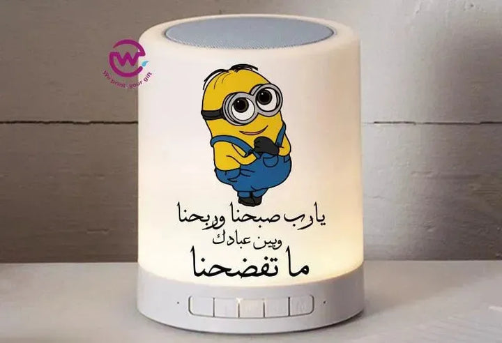 Touch-Lamp speaker- comic-C - WE PRINT