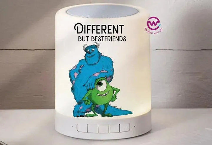 Touch-Lamp speaker- Monster INC.-A - WE PRINT