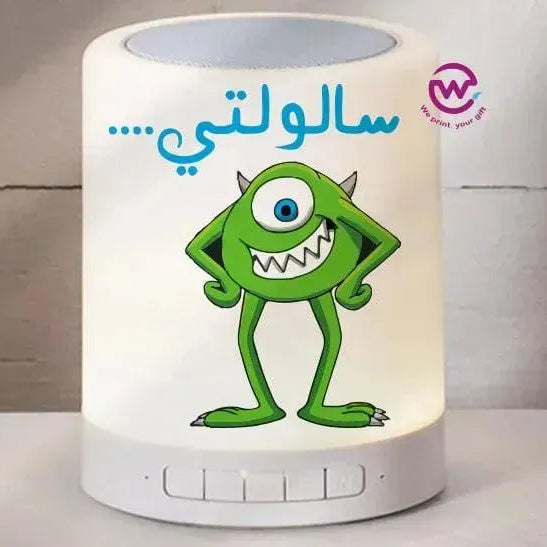 Touch-Lamp speaker- Monster INC.-A - WE PRINT