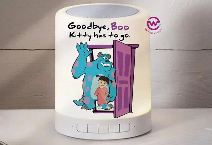 Touch-Lamp speaker- Monster INC.-A - WE PRINT