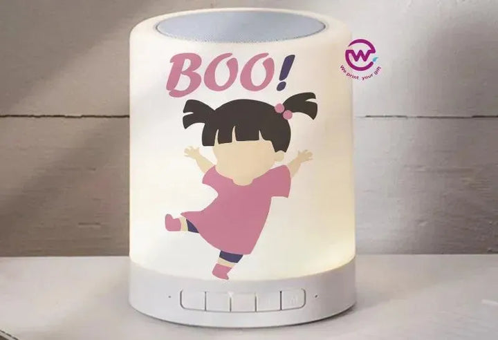 Touch-Lamp speaker- Monster INC.-A - WE PRINT