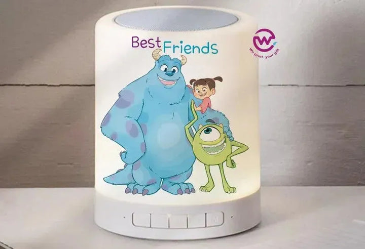 Touch-Lamp speaker- Monster INC.-A - WE PRINT