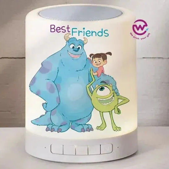 Touch-Lamp speaker- Monster INC.-A - WE PRINT