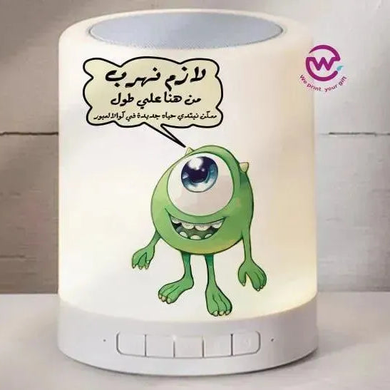 Touch-Lamp speaker- Monster INC.-A - WE PRINT