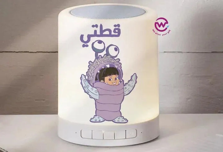 Touch-Lamp speaker- Monster INC.-B - WE PRINT