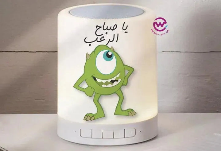 Touch-Lamp speaker- Monster INC.-B - WE PRINT