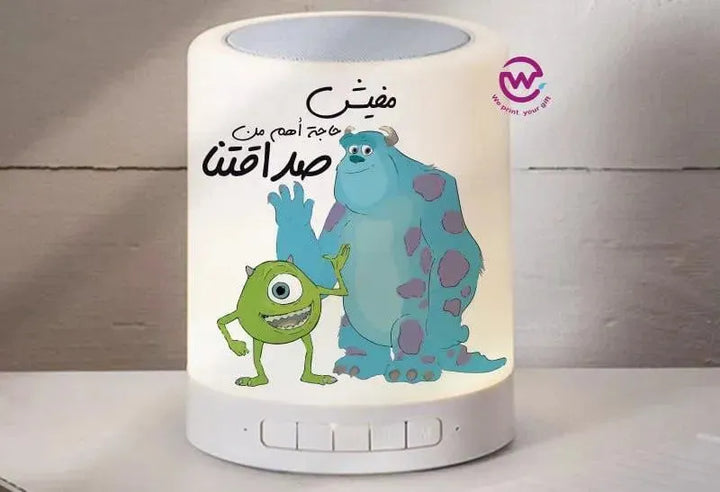 Touch-Lamp speaker- Monster INC.-B - WE PRINT