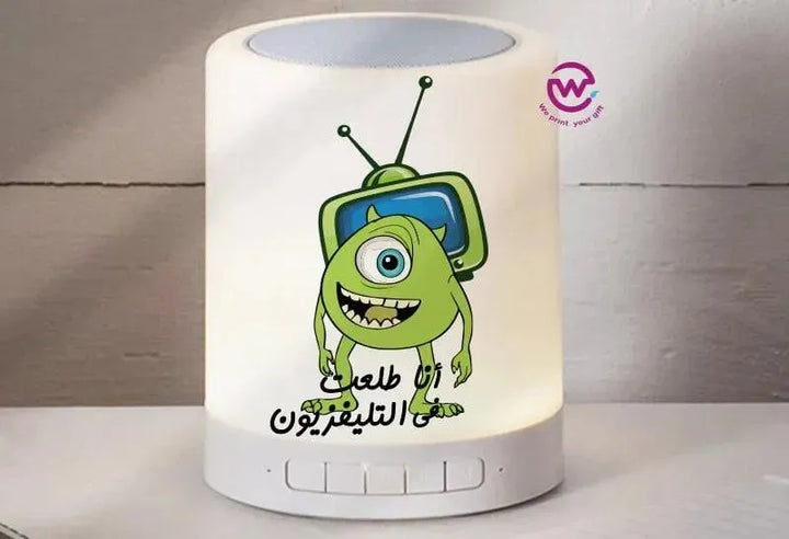 Touch-Lamp speaker- Monster INC.-B - WE PRINT