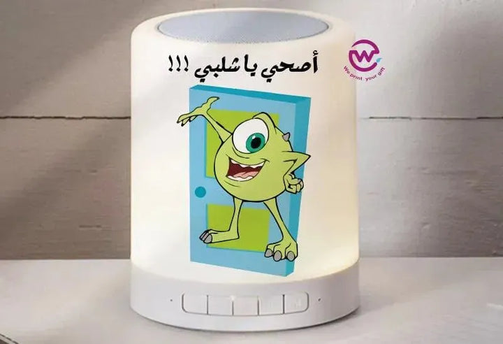 Touch-Lamp speaker- Monster INC.-B - WE PRINT