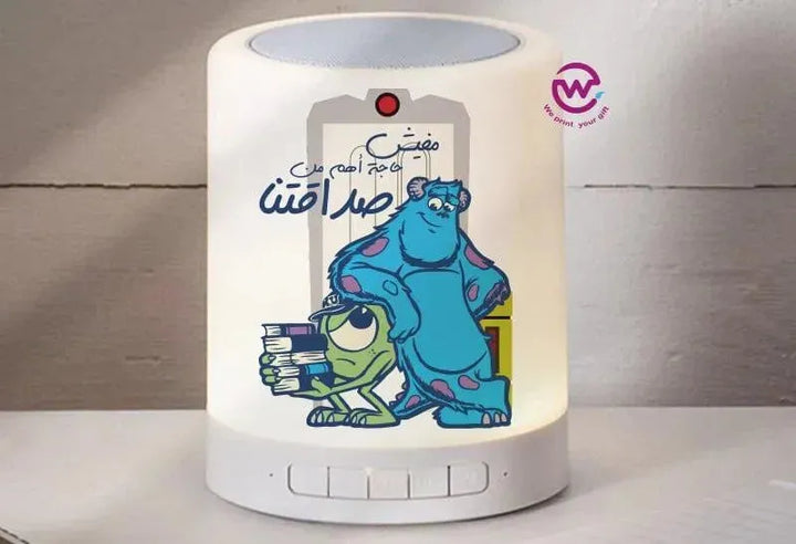 Touch-Lamp speaker- Monster INC.-B - WE PRINT