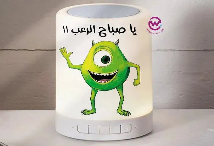 Touch-Lamp speaker- Monster INC.-B - WE PRINT