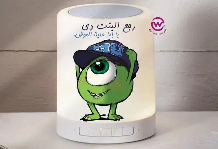 Touch-Lamp speaker- Monster INC.-D - WE PRINT