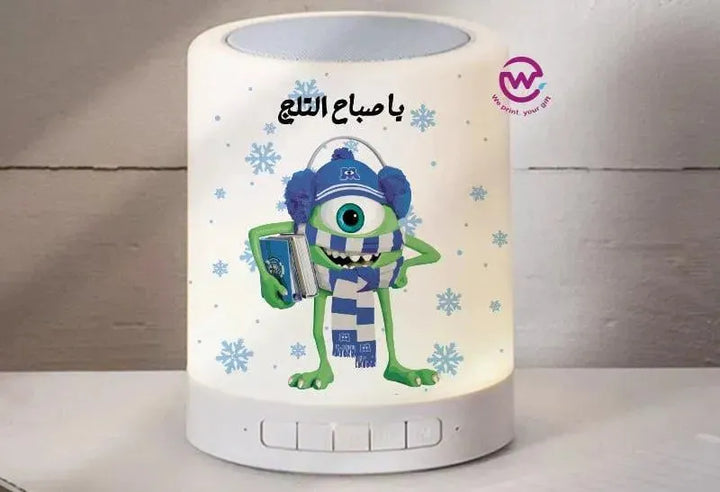 Touch-Lamp speaker- Monster INC.-D - WE PRINT