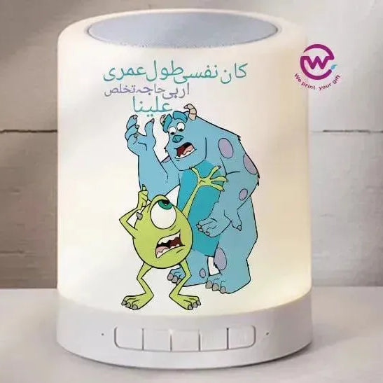 Touch-Lamp speaker- Monster INC.-D - WE PRINT