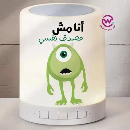 Touch-Lamp speaker- Monster INC.-D - WE PRINT