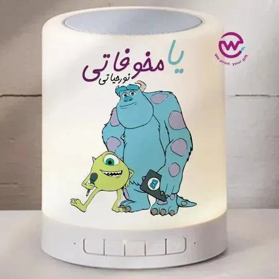 Touch-Lamp speaker- Monster INC.-D - WE PRINT