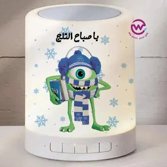Touch-Lamp speaker- Monster INC.-D - WE PRINT
