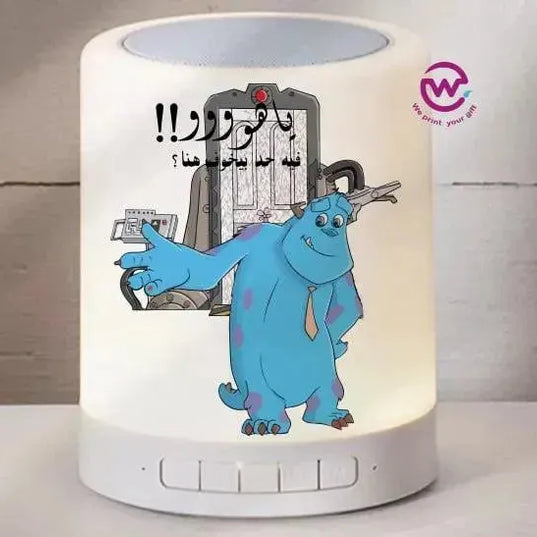 Touch-Lamp speaker- Monster INC.-D - WE PRINT