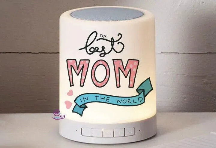 Touch-Lamp speaker- Mother's Day-A - WE PRINT