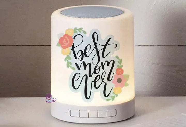 Touch-Lamp speaker- Mother's Day-A - WE PRINT