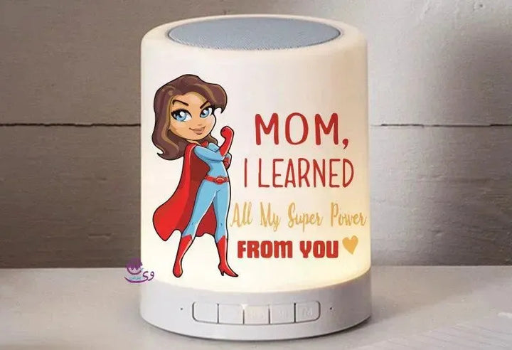 Touch-Lamp speaker- Mother's Day-A - WE PRINT