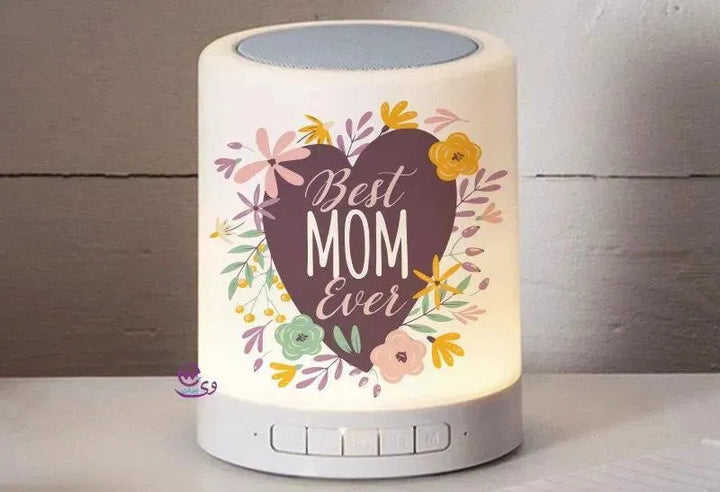 Touch-Lamp speaker- Mother's Day-A - WE PRINT