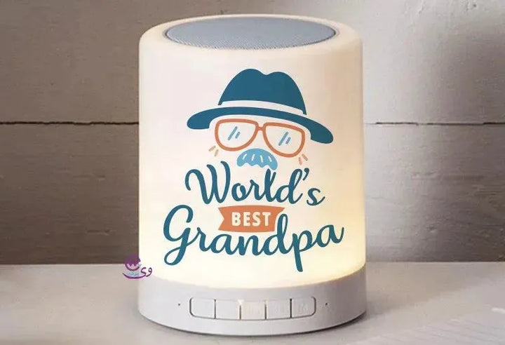 Touch-Lamp speaker- Mother's Day-A - WE PRINT