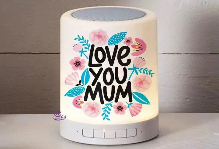 Touch-Lamp speaker- Mother's Day-A - WE PRINT