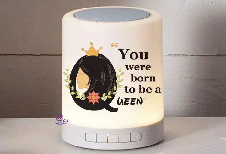 Touch-Lamp speaker- Mother's Day-A - WE PRINT