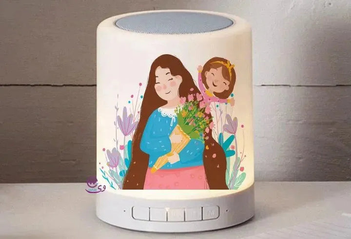 Touch-Lamp speaker- Mother's Day-A - WE PRINT