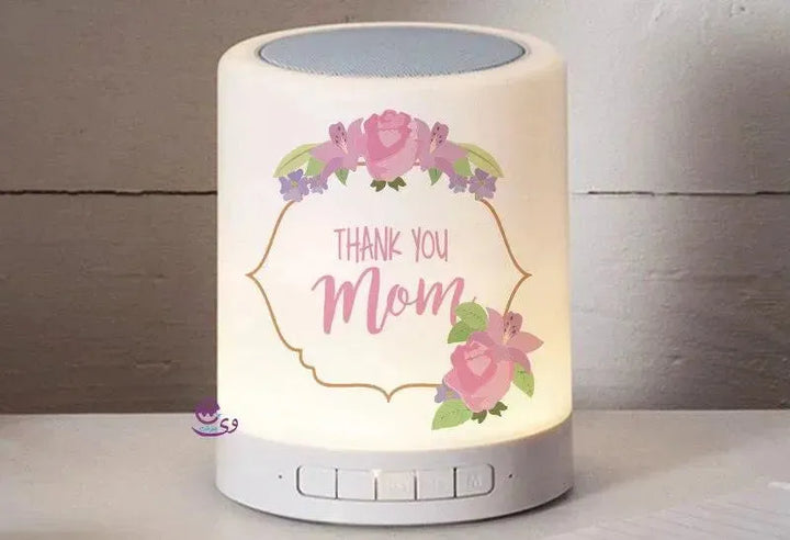 Touch-Lamp speaker- Mother's Day-A - WE PRINT