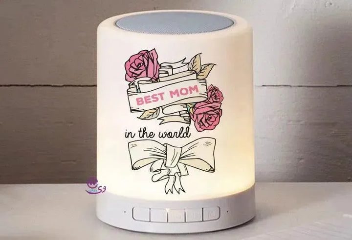 Touch-Lamp speaker- Mother's Day-A - WE PRINT