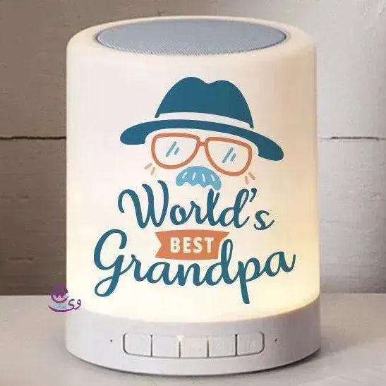Touch-Lamp speaker- Mother's Day-A - WE PRINT