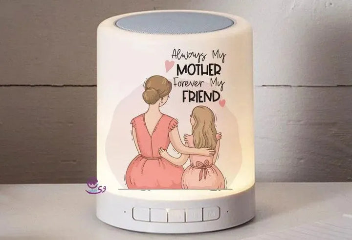 Touch-Lamp speaker- Mother's Day-A - WE PRINT