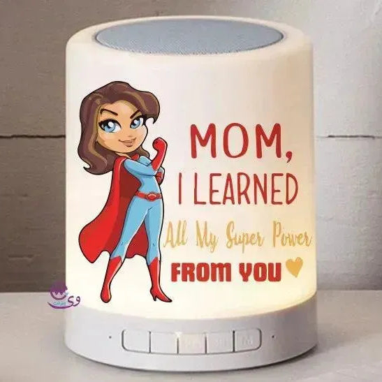 Touch-Lamp speaker- Mother's Day-A - WE PRINT