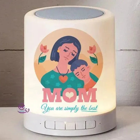 Touch-Lamp speaker- Mother's Day-A - WE PRINT